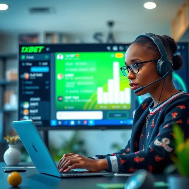 Customer service representative assisting with withdrawal issues via live chat support