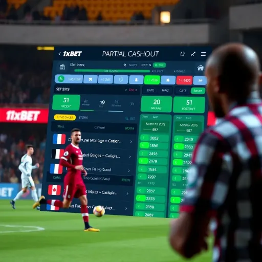 Visual guide showing steps to use partial cashout effectively for sports bets in Nigeria