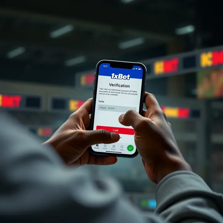 User verifying account details on a mobile device for secure withdrawal