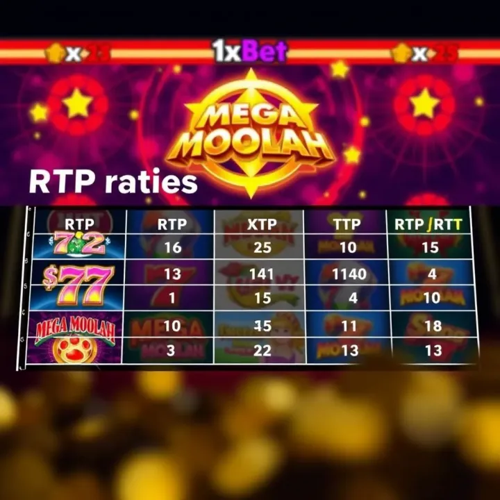 Understanding Mega Moolah RTP on 1xBet