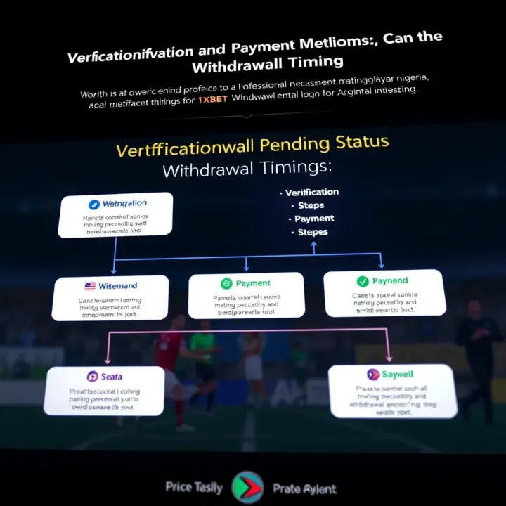 Flowchart showing verification steps and payment options affecting withdrawal timing