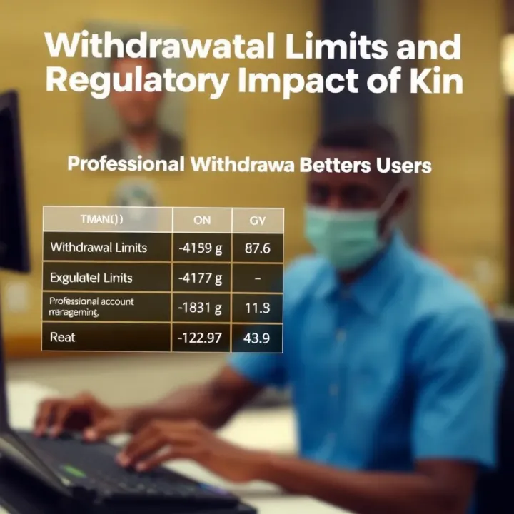 Chart illustrating withdrawal limits and regulations affecting 1xBet users in Nigeria