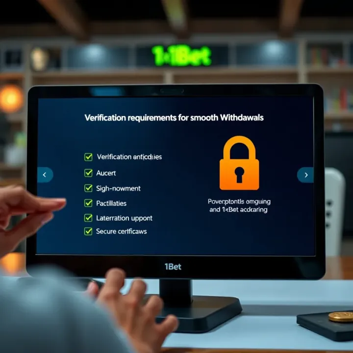 Illustration showing a computer screen with a financial verification checklist and secure authentication symbols